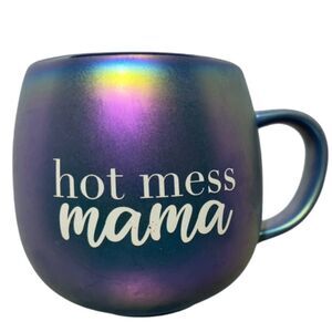 Cozy Blue and White Globe Mug